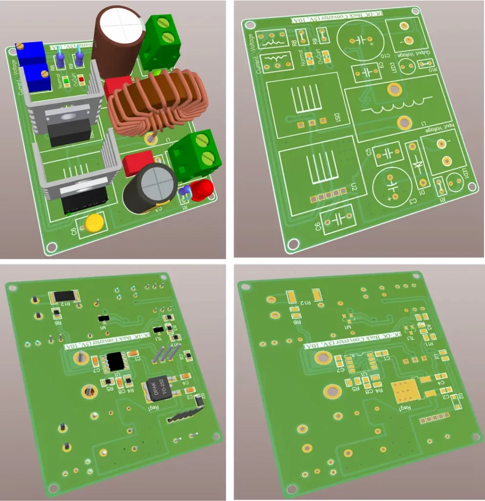 تصویر پروژه ۲ در آموزش آلتیوم دیزاینر برای طراحی PCB (مقدماتی و پیشرفته)